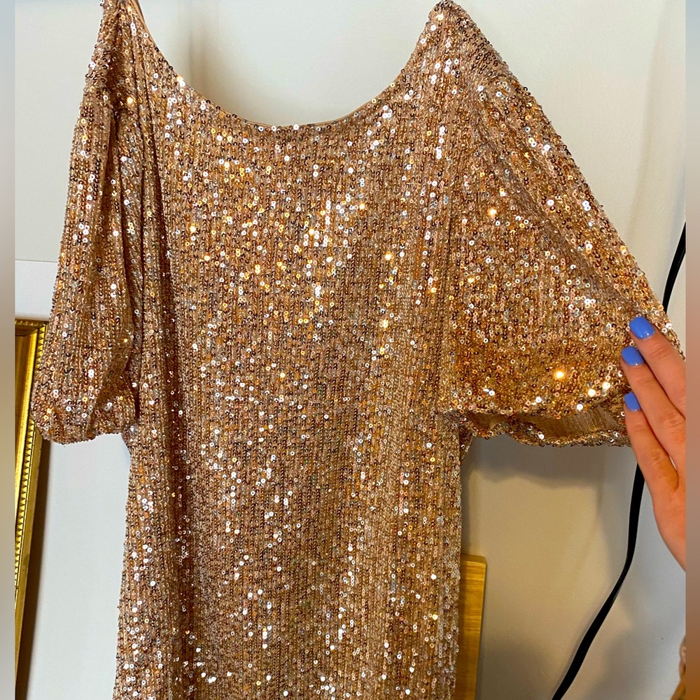 Sequin top